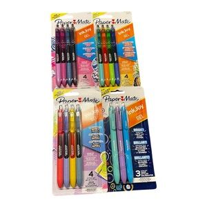 NWT Paper Mate InkJoy Multi Color Gel Pens 0.7mm